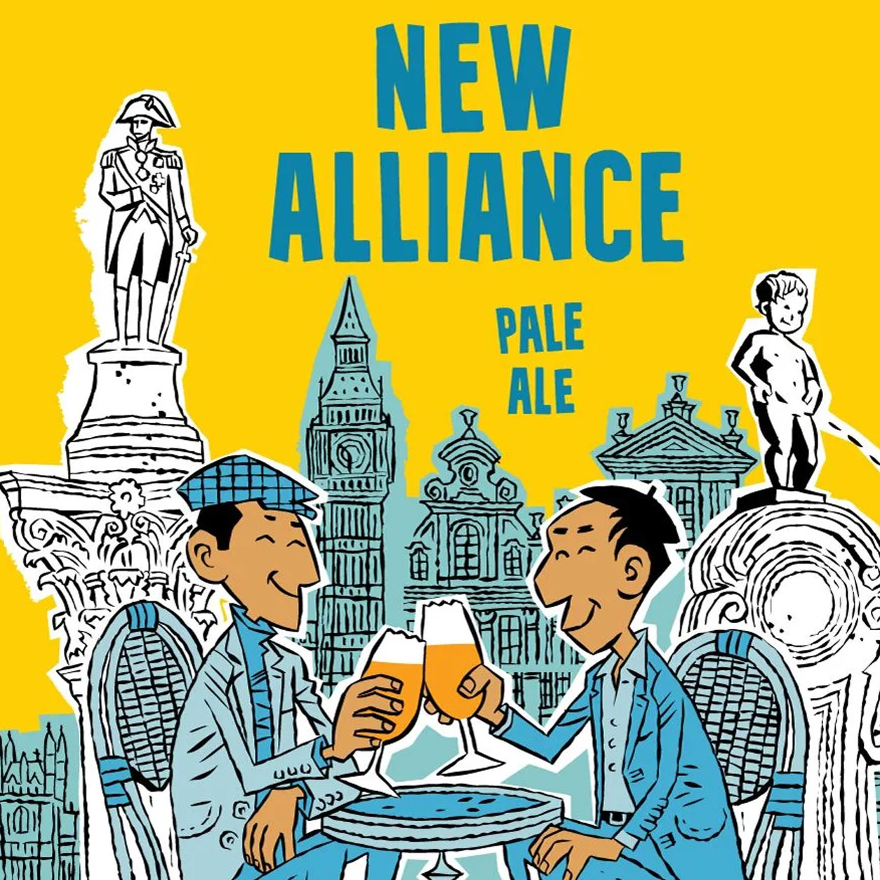 New Alliance beer artwork