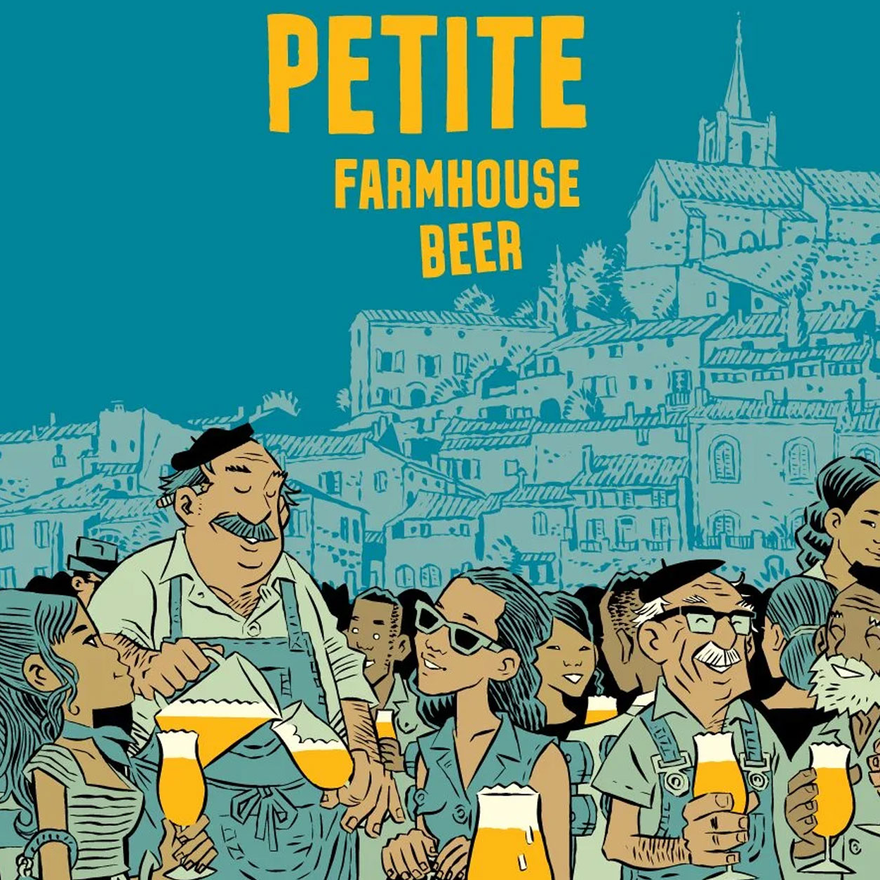 Petite Farmhouse beer artwork