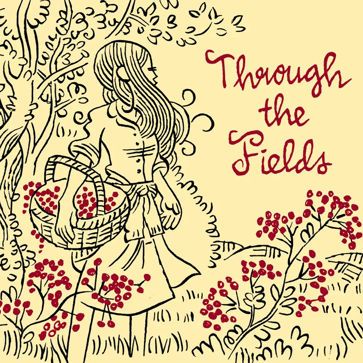 Through the Fields beer artwork