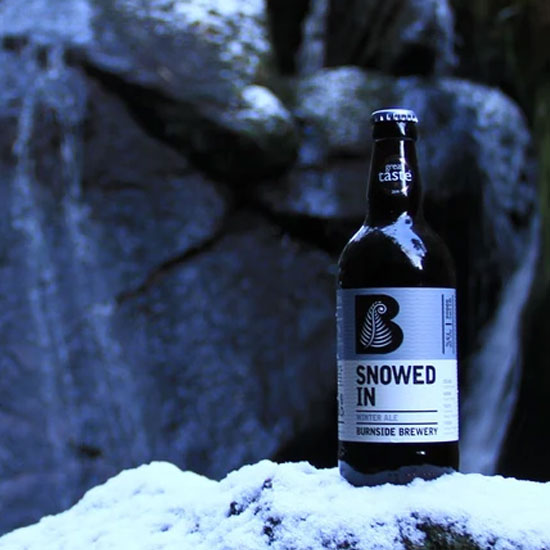 Snowed In beer artwork