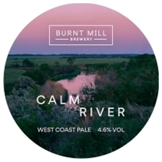 Calm River beer artwork