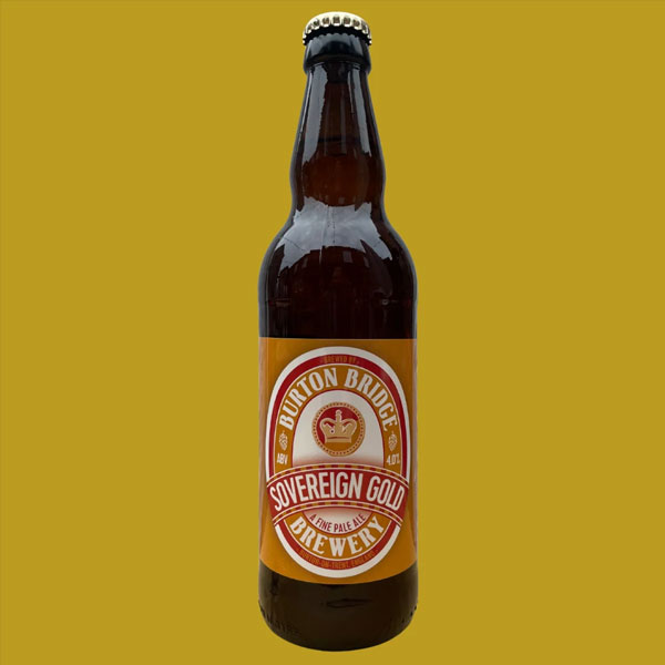 Sovereign Gold beer artwork