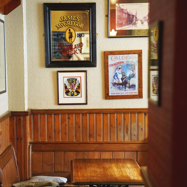 The Burton Bridge Inn taproom