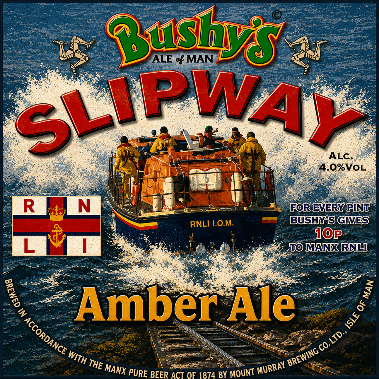 Slipway beer artwork