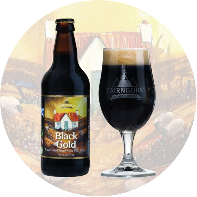 Black Gold beer artwork