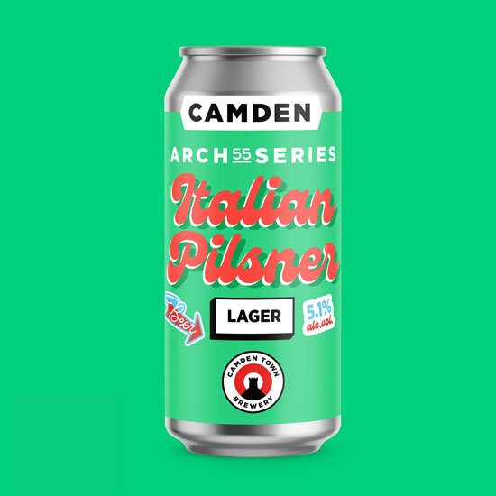Arch 55 - Italian Pilsner beer artwork