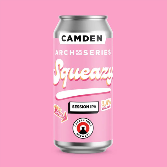 Arch 55 - Squeazy beer artwork