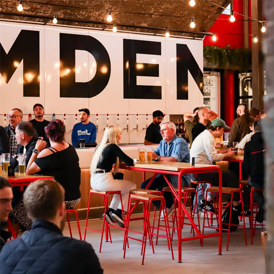 Camden Beer Hall taproom