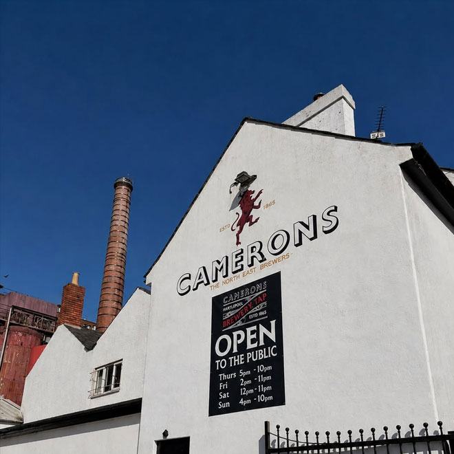 Camerons Brewery Tap & Bottle Shop taproom