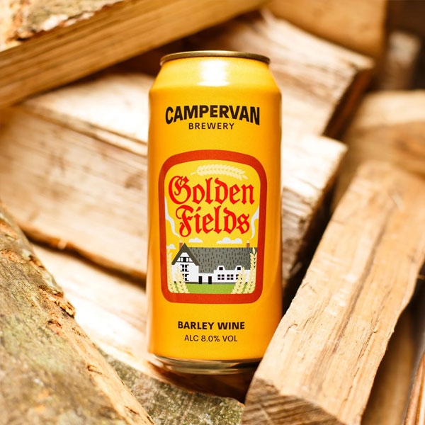 Golden Fields beer artwork