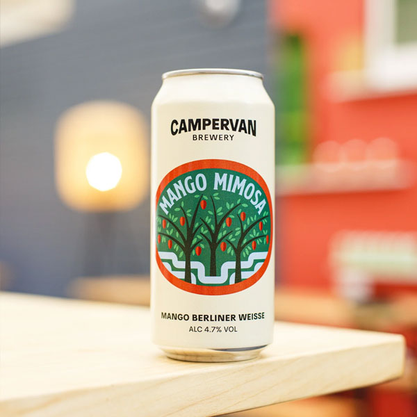 Mango Mimosa beer artwork