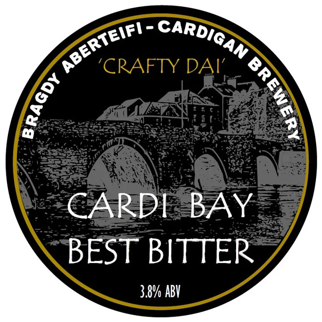 Cardi Bay beer artwork
