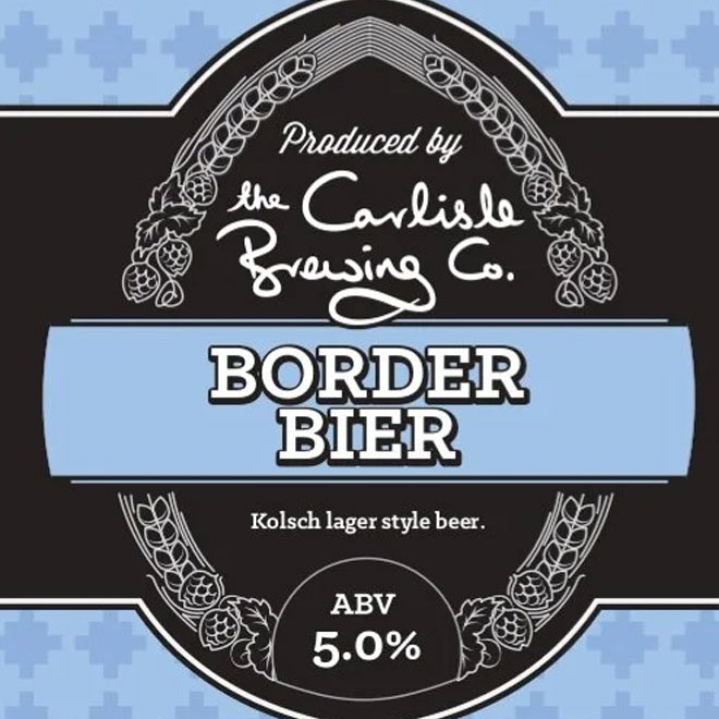 Border Bier beer artwork