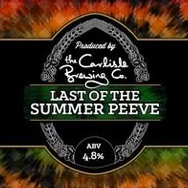 Last of the Summer Peeve beer artwork