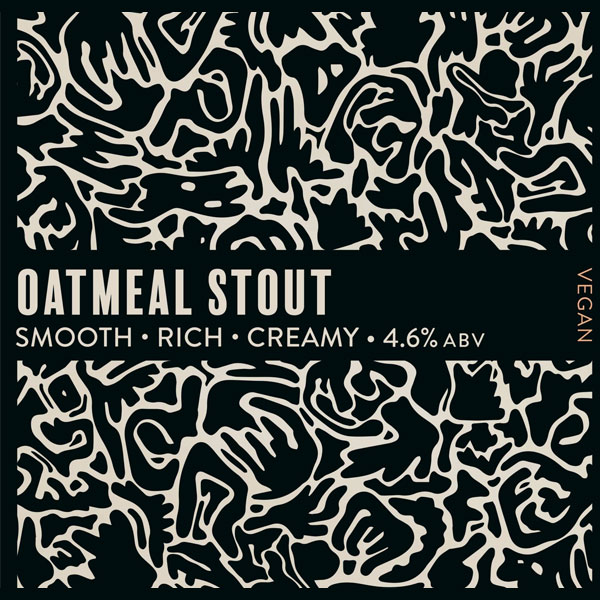 Oatmeal Stout beer artwork