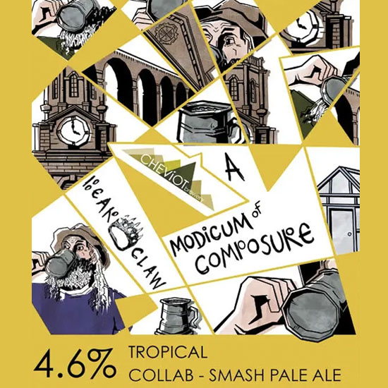 A Modicum Of Composure beer artwork