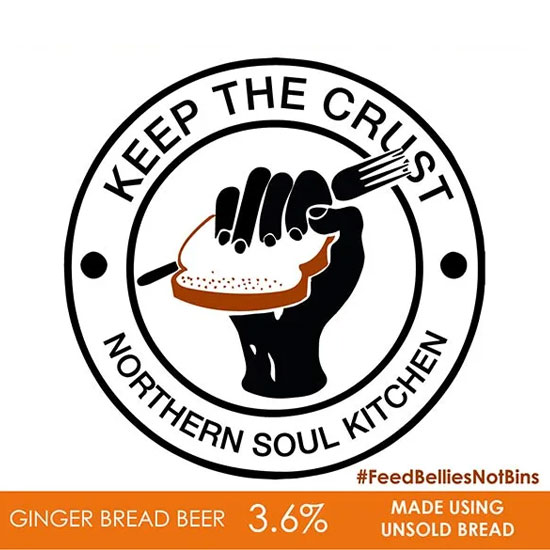 Keep The Crust beer artwork
