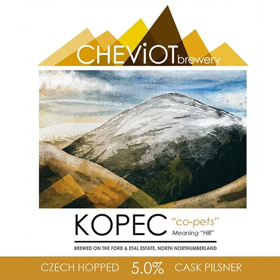 Artwork for Kopec by Cheviot Brewery