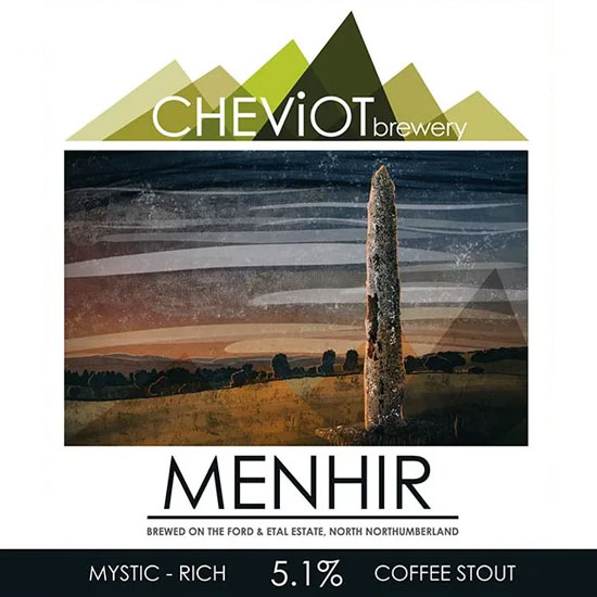 Menhir beer artwork