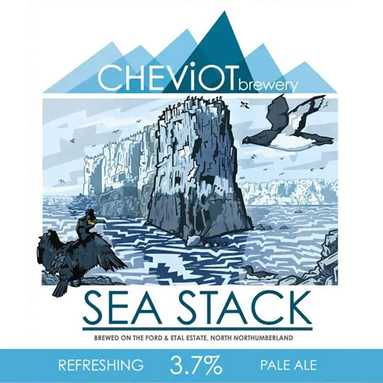 Artwork for Sea Stack by Cheviot Brewery