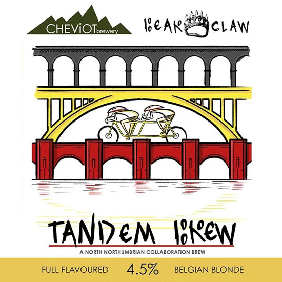 Tandem Brew beer artwork