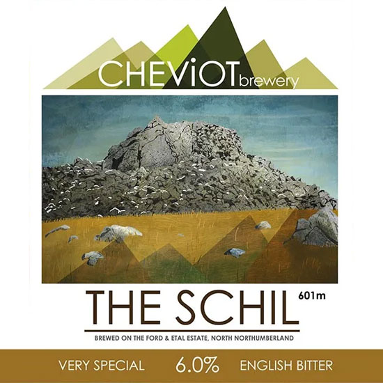The Schil beer artwork