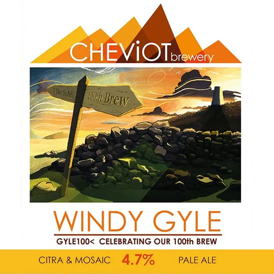 Windy Gyle beer artwork