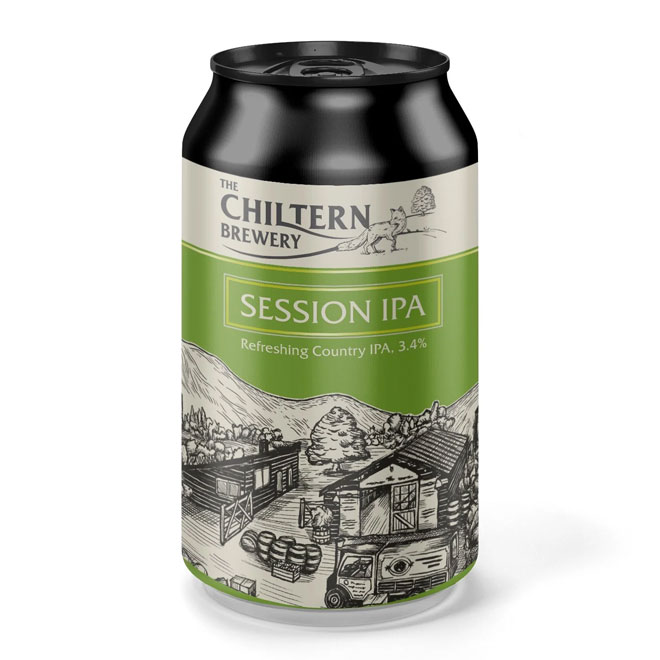 Session IPA beer artwork