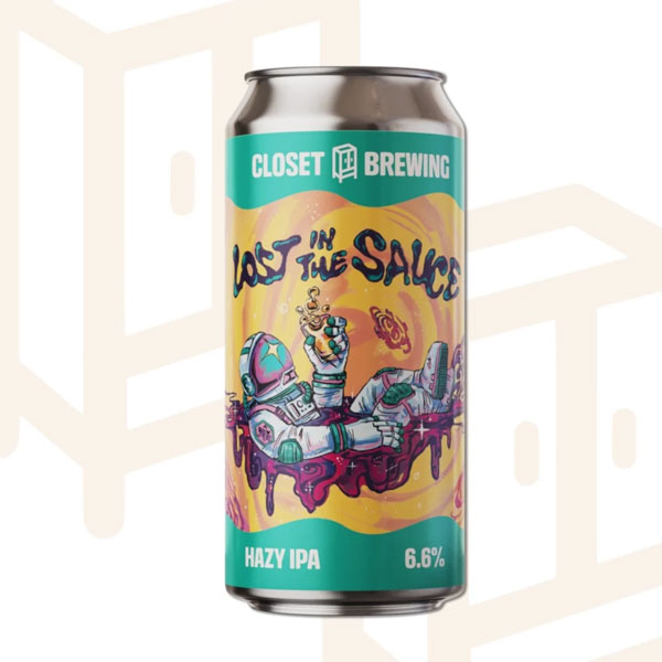 Lost in the Sauce beer artwork