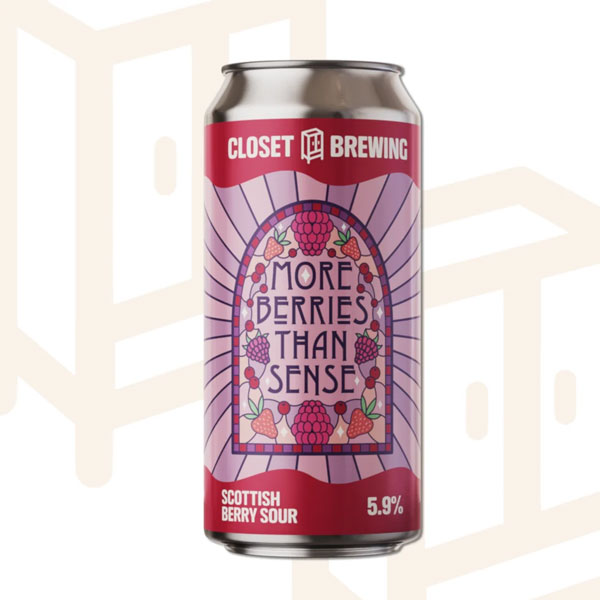 More Berries Than Sense beer artwork