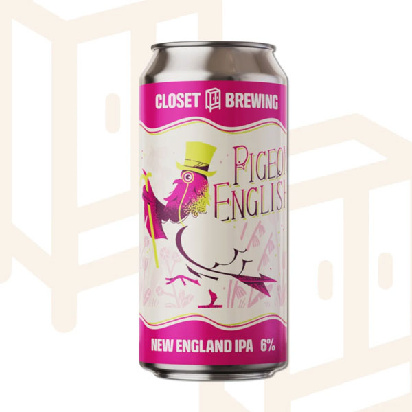 Pigeon English beer artwork