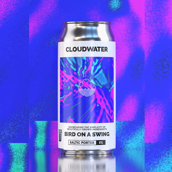 Bird On A Swing beer artwork
