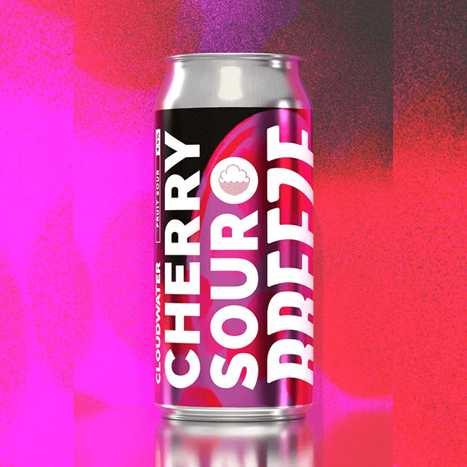 Cherry Breeze beer artwork