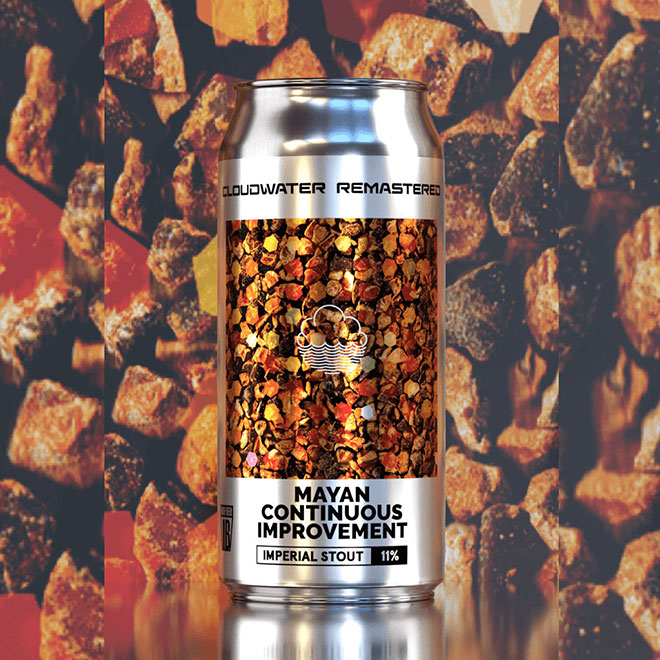 Mayan Continuous Improvement beer artwork