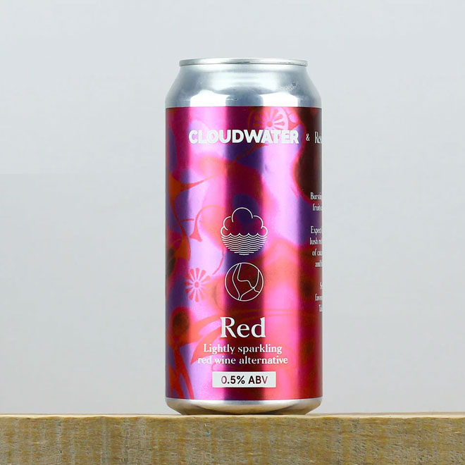 Red AF beer artwork