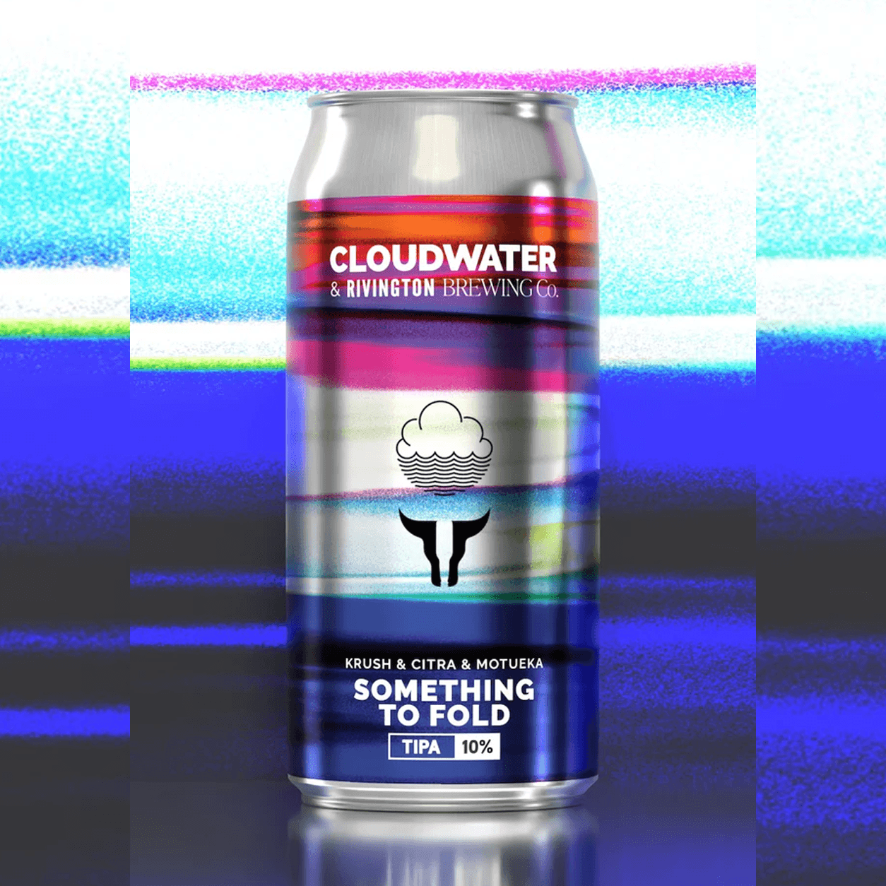 Something To Fold x Rivington beer artwork