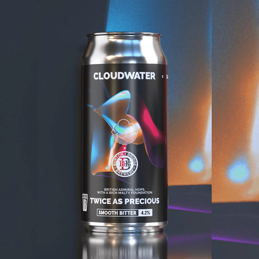 Twice As Precious x Burton Bridge Brewery beer artwork