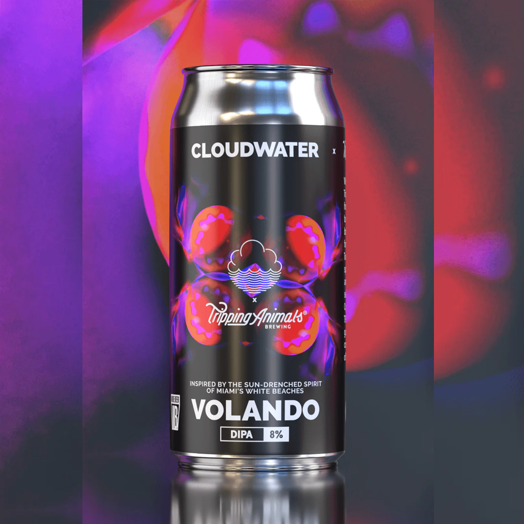 Volando x Tripping Animals beer artwork