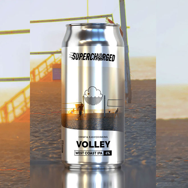 Volley beer artwork
