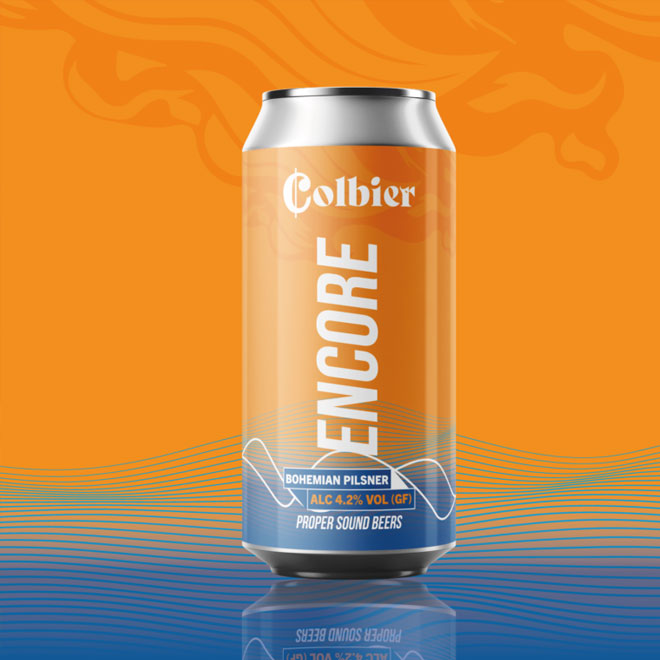 Encore beer artwork
