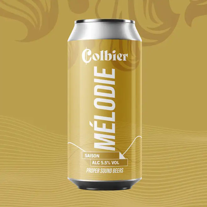 Mélodie beer artwork