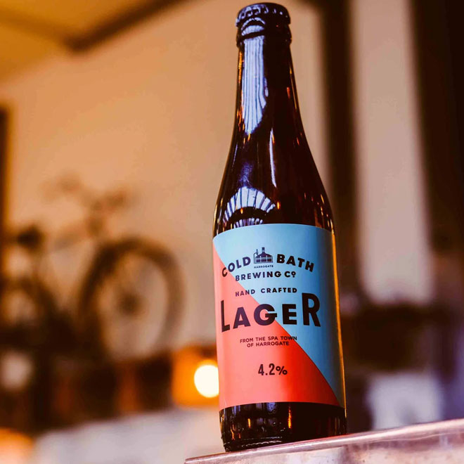 Cold Bath Lager beer artwork