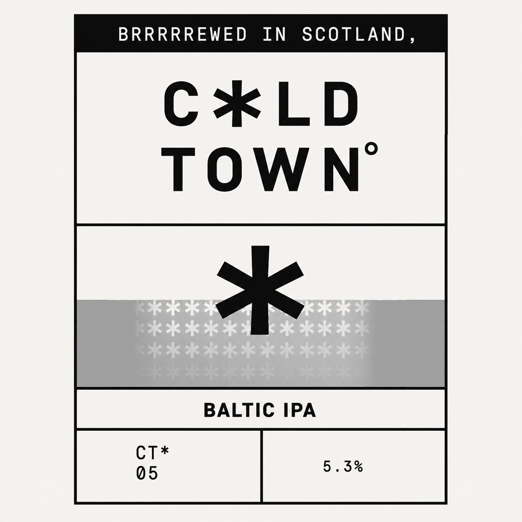 Baltic IPA beer artwork