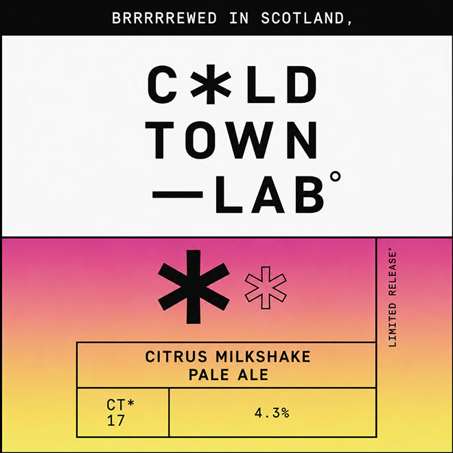 Citrus Milkshake Pale beer artwork