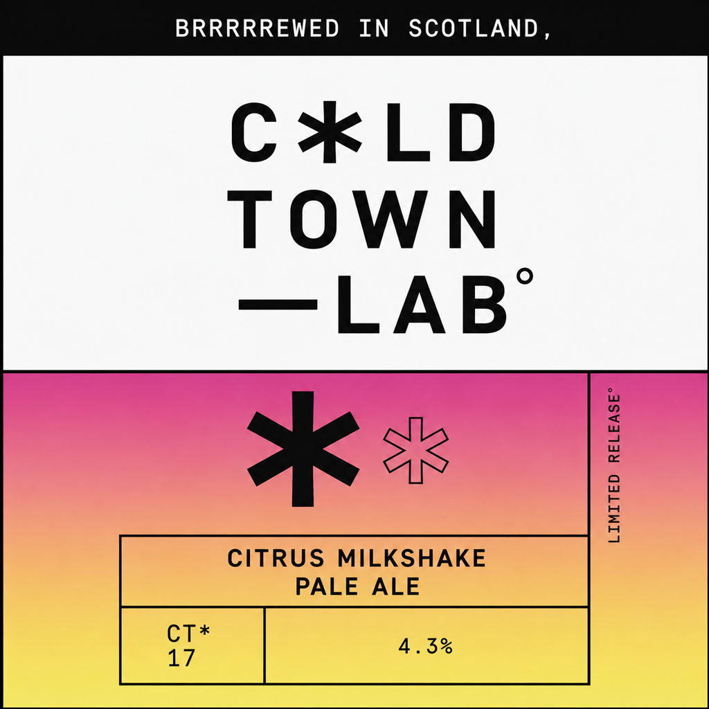 Citrus Milkshake Pale beer artwork