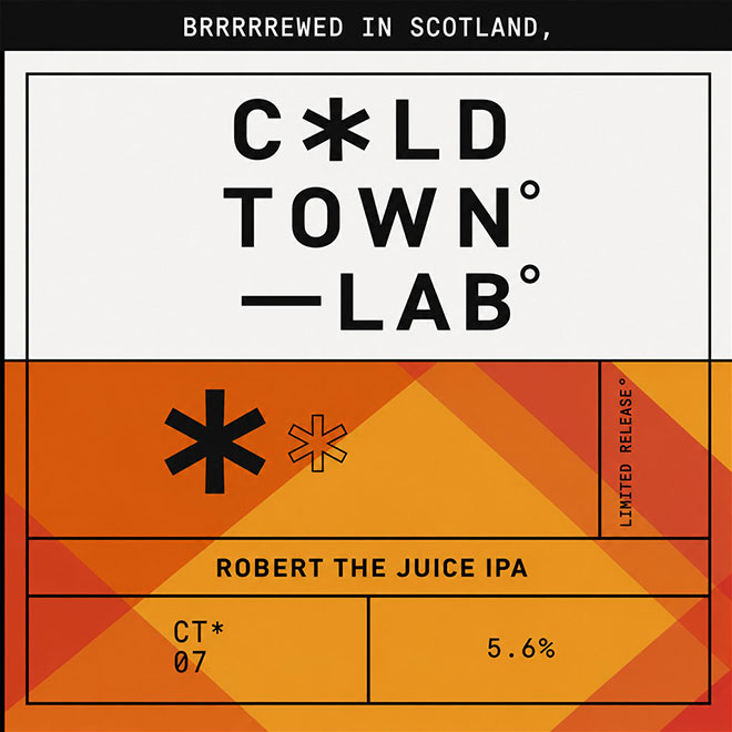 Robert the Juice IPA beer artwork