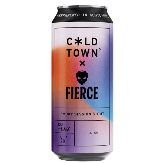 Artwork for Smoky Session Stout by Cold Town Beer