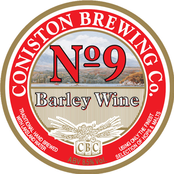 No 9 Barley Wine beer artwork