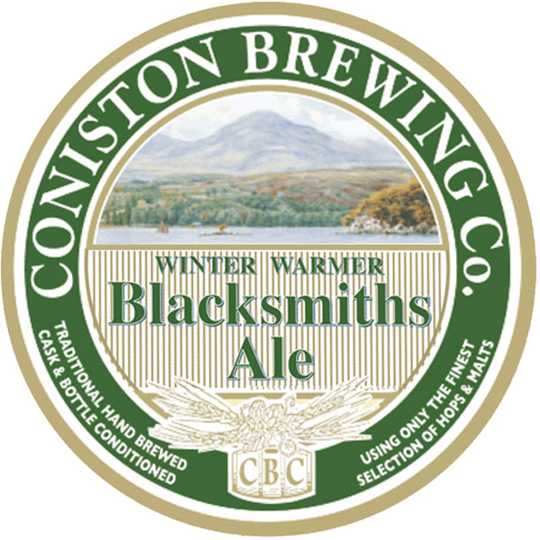 Winter Warmer Blacksmiths Ale beer artwork