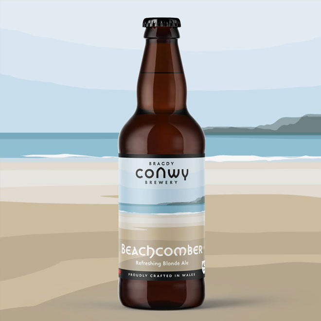 Beachcomber beer artwork